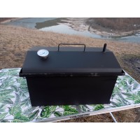 Коптильня гарячого копчення з гідрозатвором